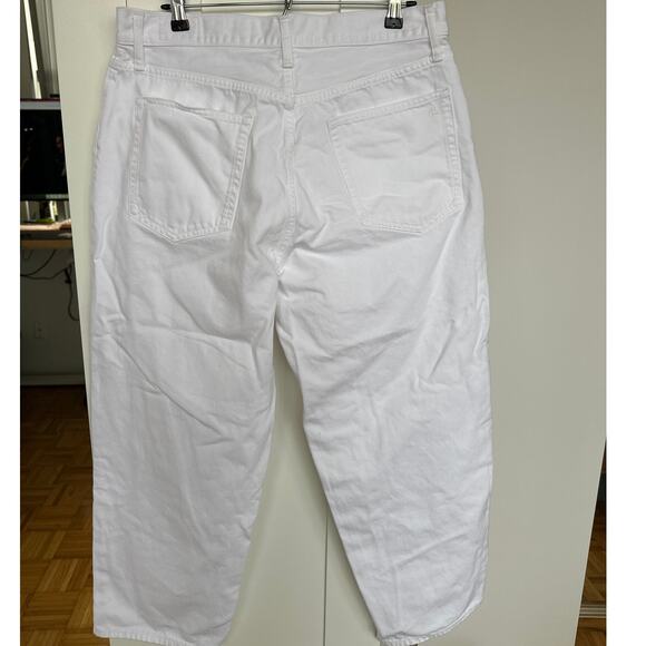 rag & bone Women's White Wide Leg Denim Jeans,Size 34, EUC - Picture 2 of 5